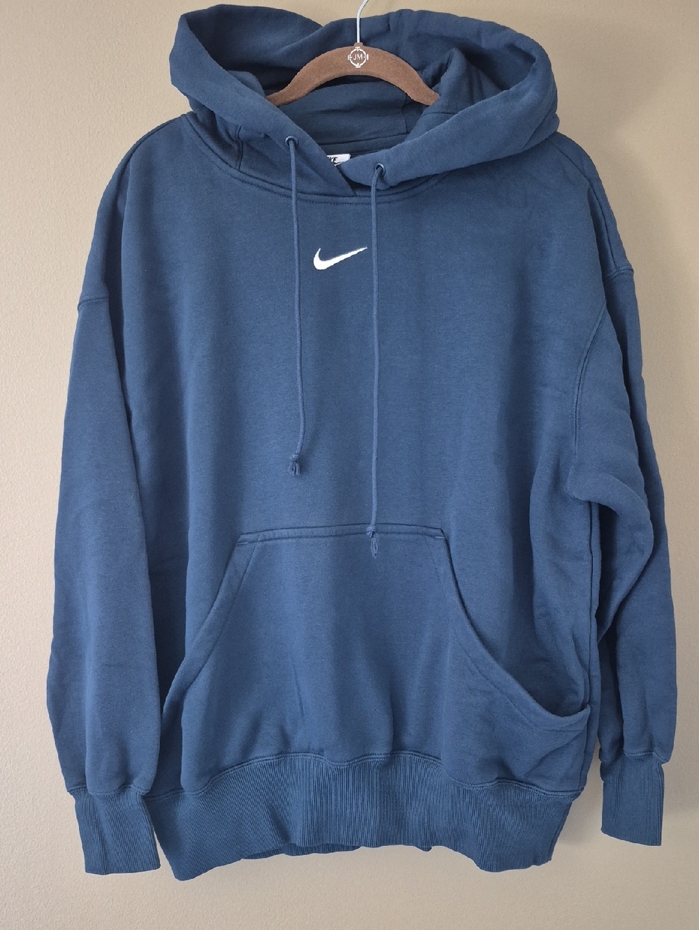 NIKE | Navy Blue Phoenix Fleece Hoodie